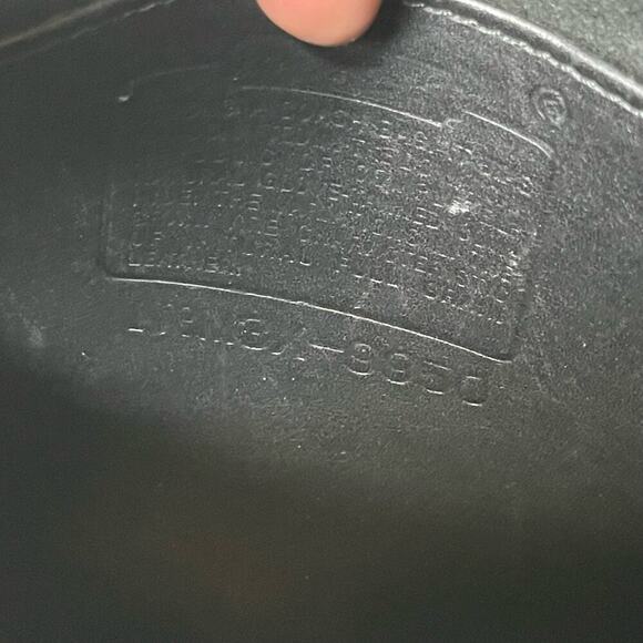 Coach Vintage American Janice Legacy Bag in Black Leather 9950 - Picture 6 of 9